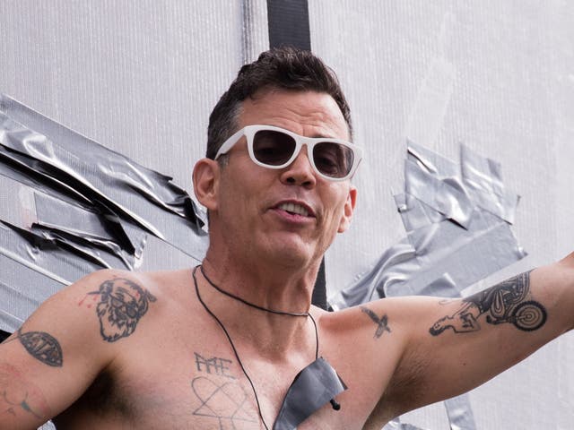 <p>Steve-O pictured on 13 August, 2020</p>