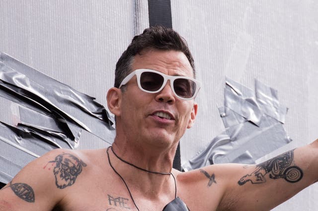 <p>Steve-O pictured on 13 August, 2020</p>
