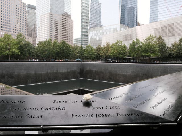 <p>The 9/11 memorial site at Ground Zero</p>