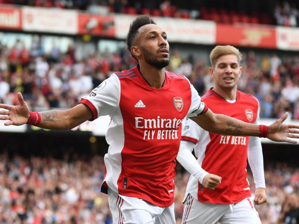 Pierre-Emerick Aubameyang gives Arsenal lift-off against stubborn Norwich
