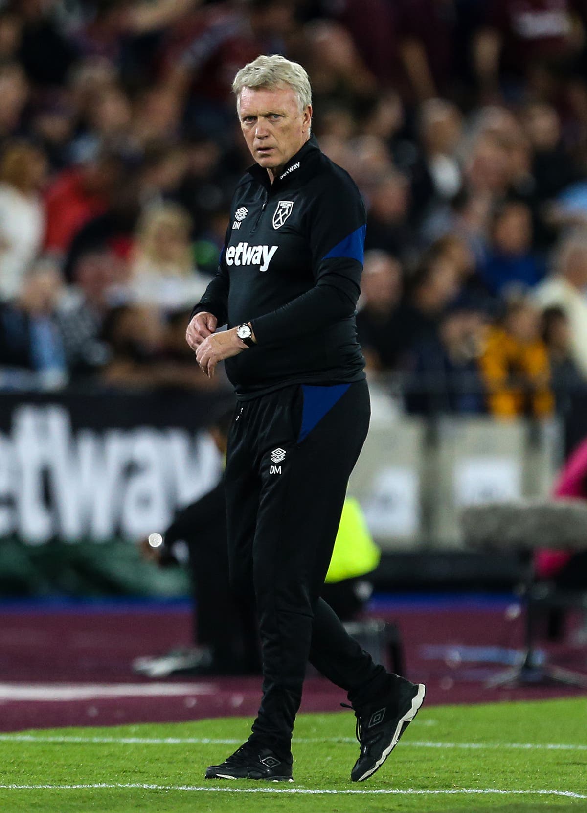 West Ham boss David Moyes brands Michail Antonio ‘stupid’ over late red card