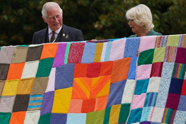 <p>The Prince of Wales and the Duchess of Cornwall during a visit to Scotland to promote The Prince’s Foundation</p>
