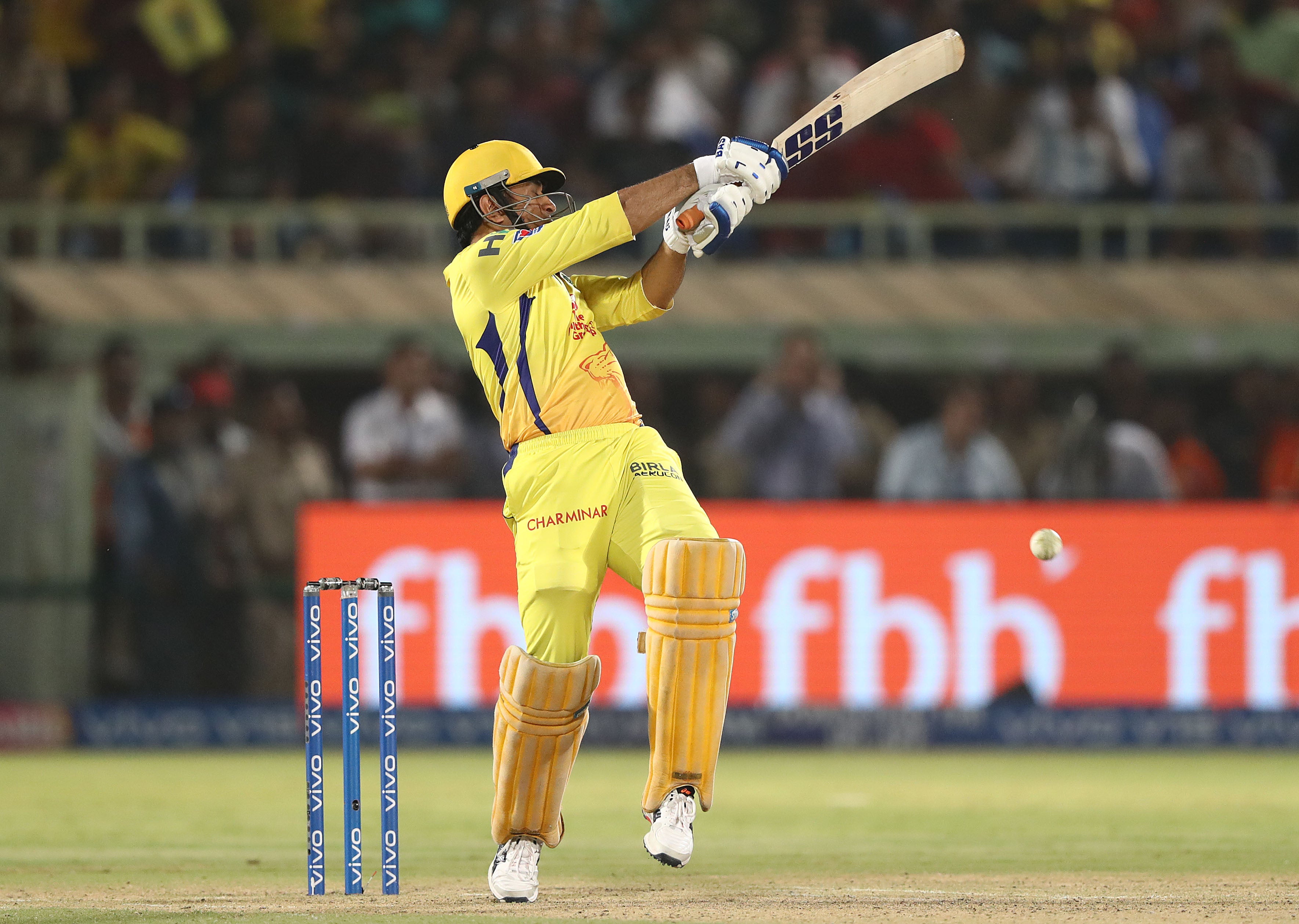 MS Dhoni batting for the Chennai Super Kings