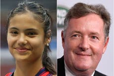 Piers Morgan accused of ‘trying to take credit for’ Emma Raducanu’s historic US Open win