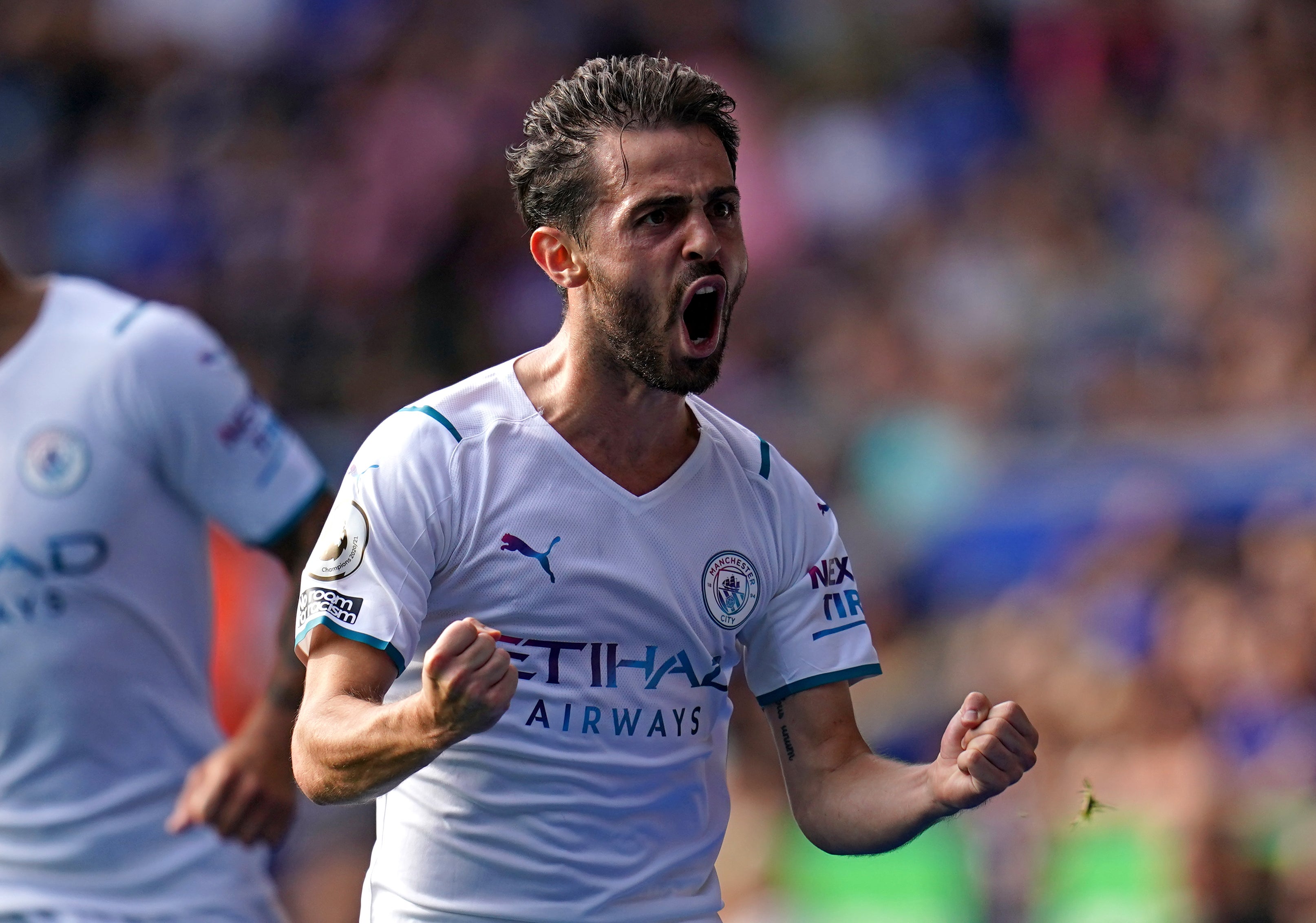 Bernardo scored after 62 minutes to end City’s frustrations (Nick Potts/PA)