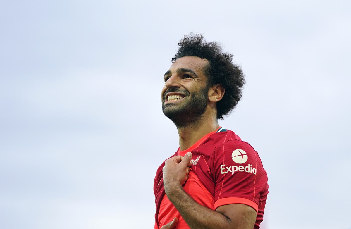 Mohamed Salah brings up century of Premier League goals with strike at Leeds