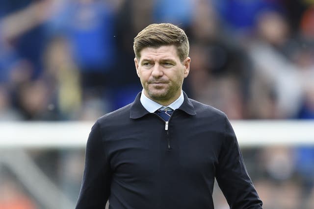 Steven Gerrard’s team remain top of the Scottish Premiership (Ian Rutherford/PA)