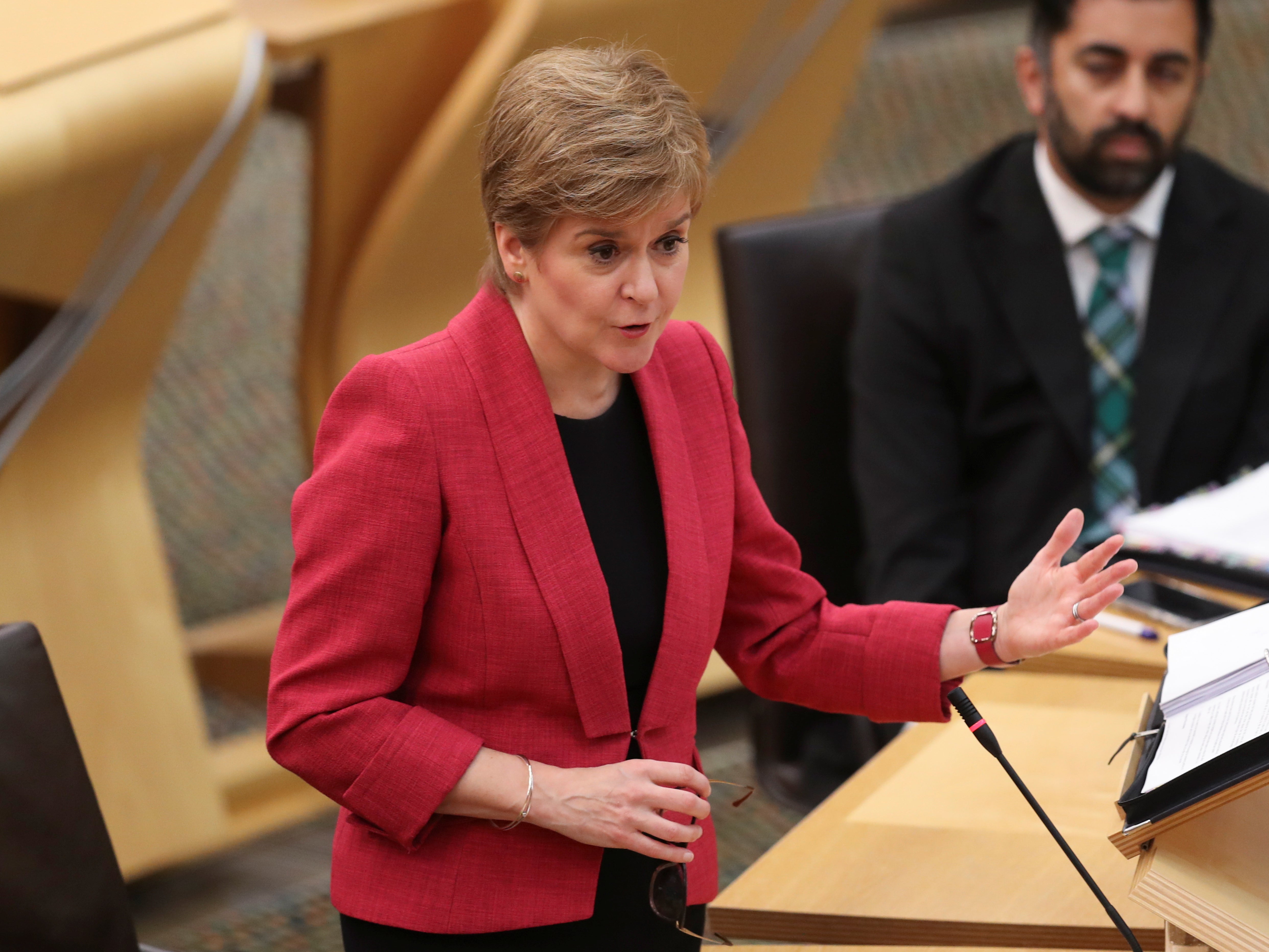Nicola Sturgeon will conclude the SNP conference on Monday