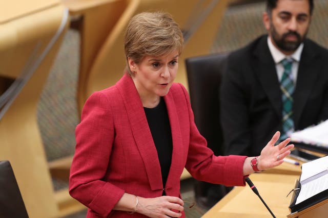 <p>Nicola Sturgeon will conclude the SNP conference on Monday</p>