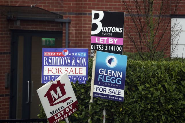 The total bill paid by millennials privately renting across Britain has shrunk by more than ?9 billion in the past four years, according to Hamptons (Steve Parsons/PA)