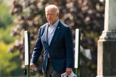 Biden to survey wildfire damage, make case for spending plan