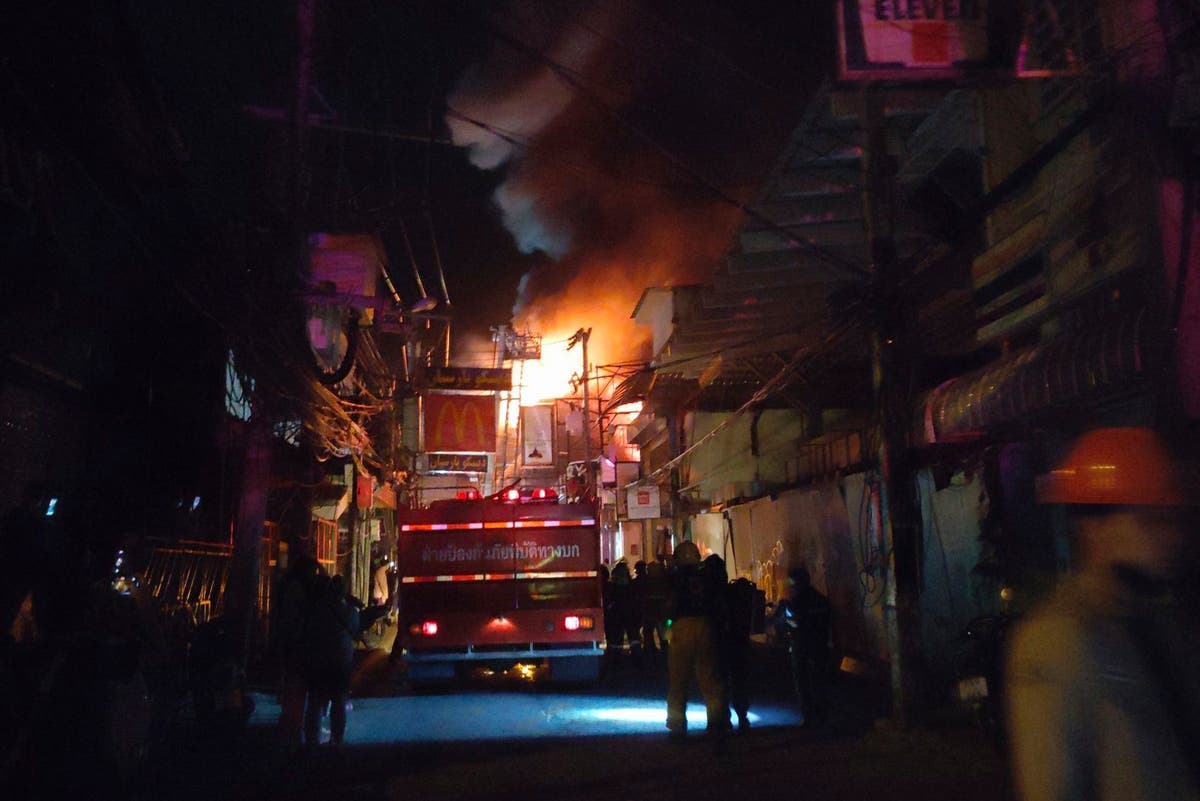 Fire damages Thai nightclub popular with Indian tourists