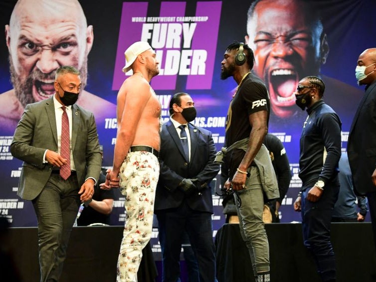 Fury and Wilder will meet for the third time next month