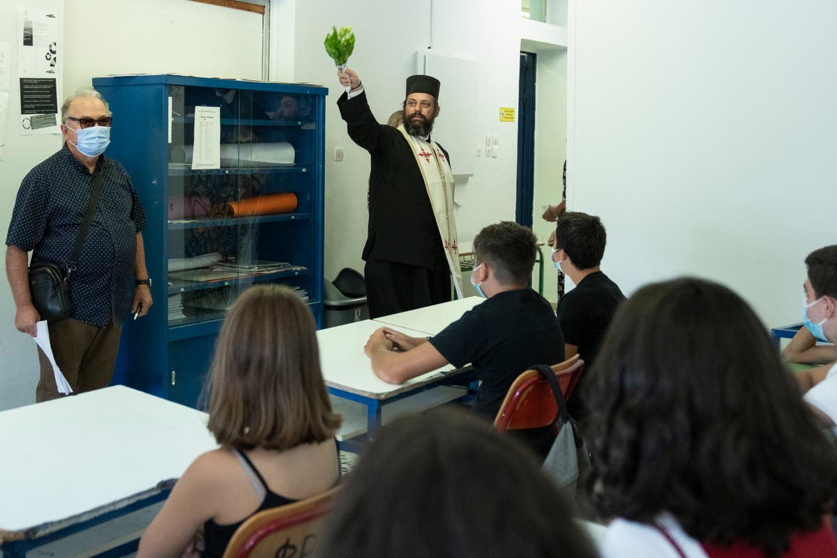 Greece launches mandatory testing for unvaccinated workers The Independent