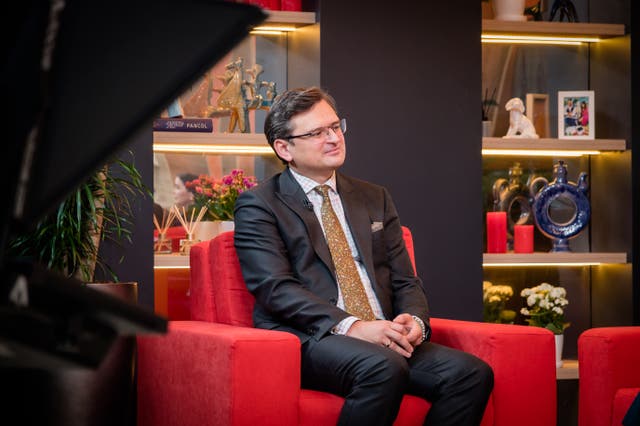 <p>Dmytro Kuleba, Ukraine’s foreign minister</p>