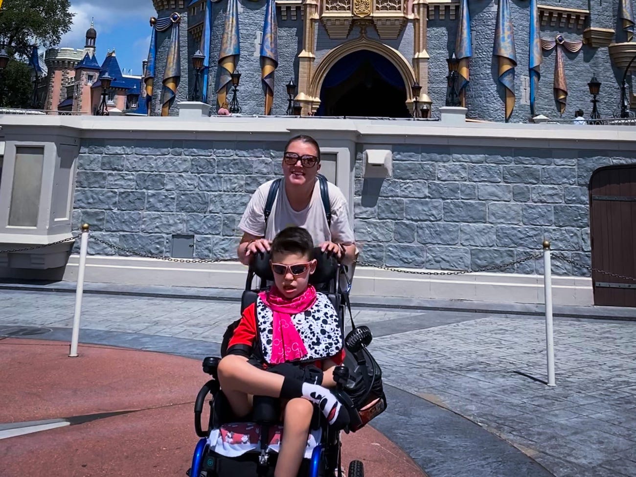 Tricia Proefrock took her son to Walt Disney World and got a rude note about how she parked to best accommodate his needs