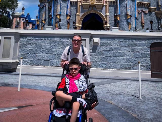 <p>Tricia Proefrock took her son to Walt Disney World and got a rude note about how she parked to best accommodate his needs </p>