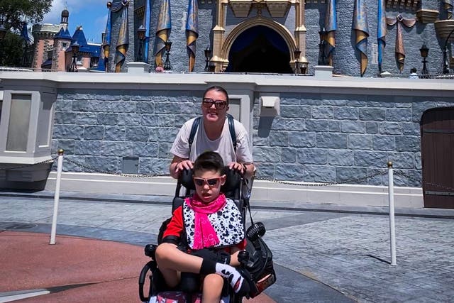 <p>Tricia Proefrock took her son to Walt Disney World and got a rude note about how she parked to best accommodate his needs </p>