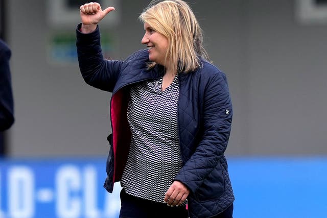 Emma Hayes will be hoping she can take Chelsea one step further and win the Women’s Champions League this season. (John Walton/PA)
