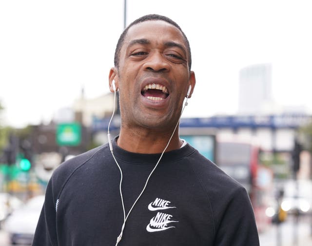 <p>Wiley arrives at Thames Magistrates’ Court </p>