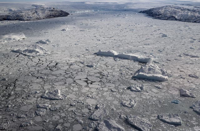 <p>Almost all of the world’s glaciers are shrinking, according to the United Nations </p>