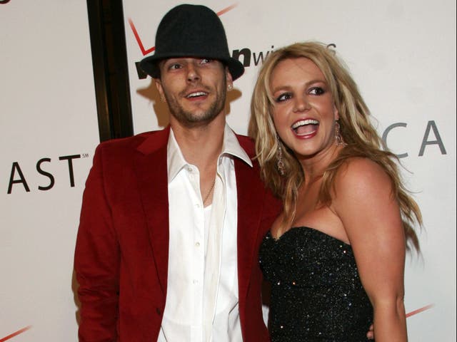 <p>Britney Spears and Kevin Federline in 2006</p>