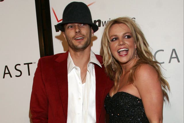 <p>Britney Spears and Kevin Federline in 2006</p>