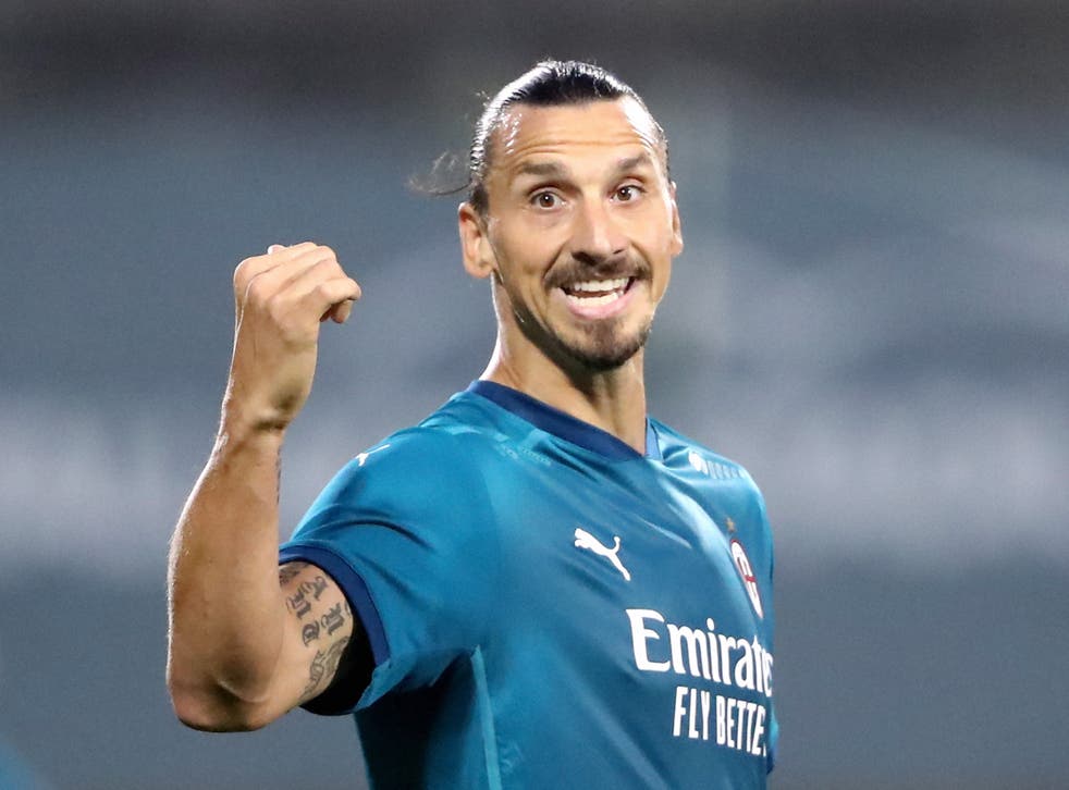 AC Milan’s Zlatan Ibrahimovic will face Liverpool in Champions League action this week (Niall Carson/PA)