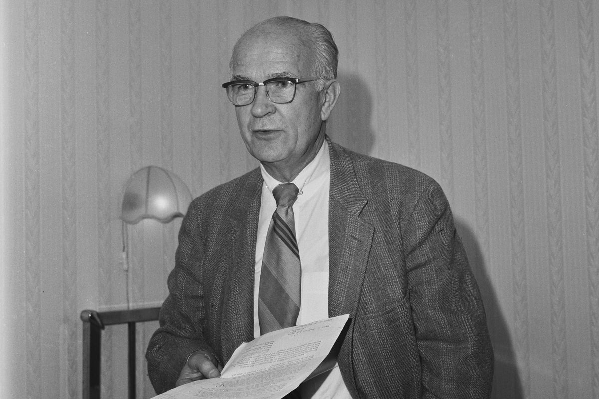 American physicist and inventor Professor William Shockley