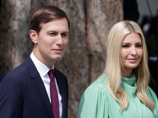 <p>According to former Trump aide Stephanie Grisham, Jared Kushner and Ivanka Trump were an arrogant presence in the White House </p>