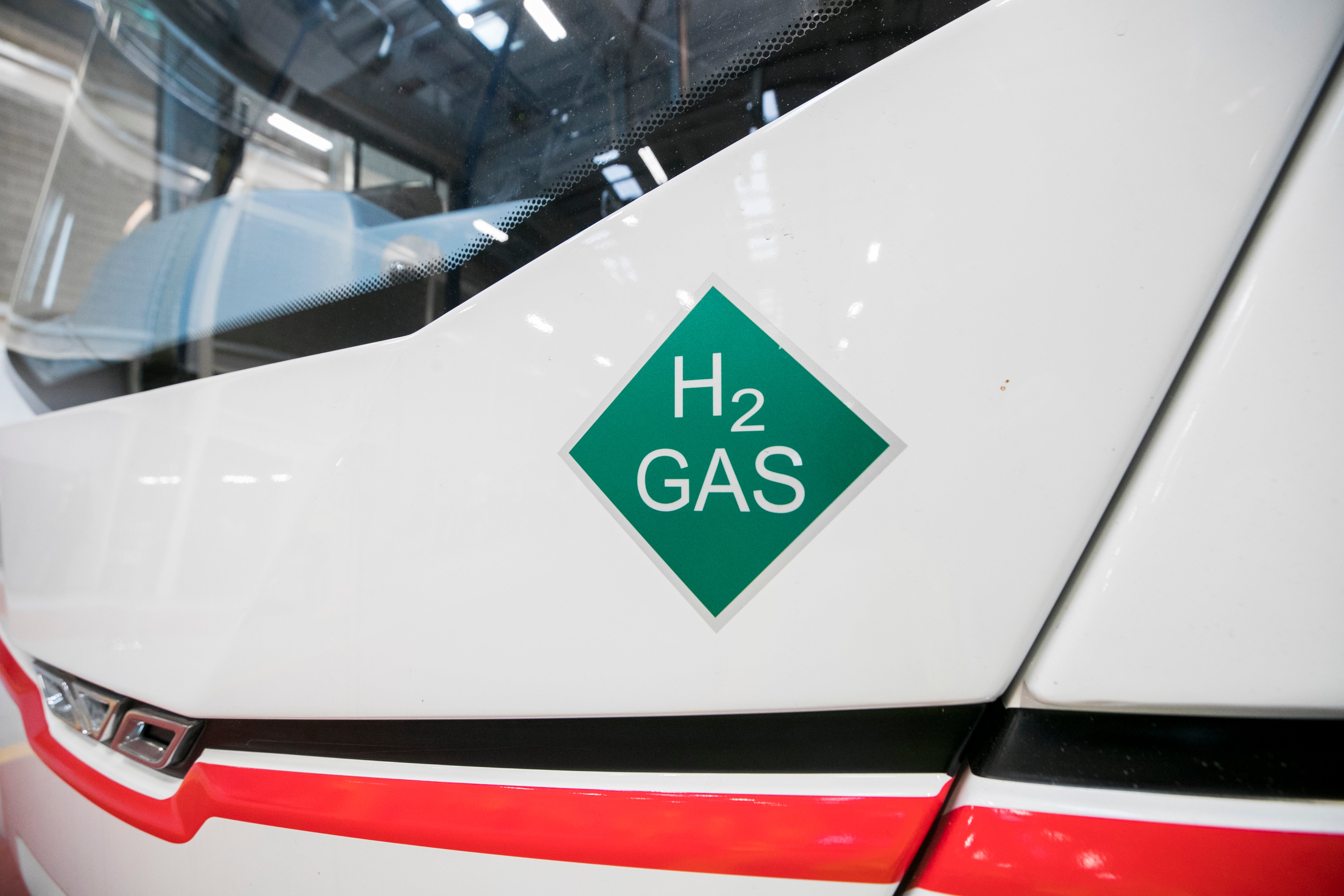 Hydrogen is being mooted as a possible fuel for heavy transport in the future (Liam McBurney/PA)
