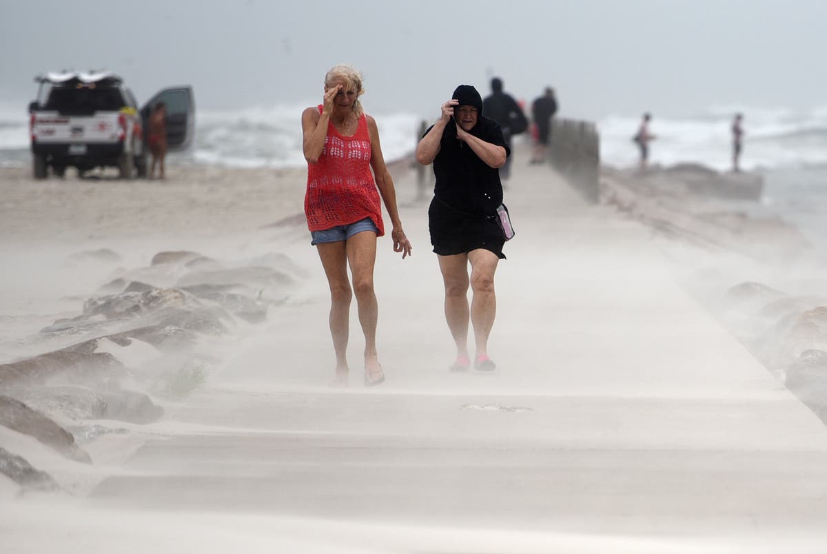 Hurricane Nicholas makes landfall on the Texas coast 
