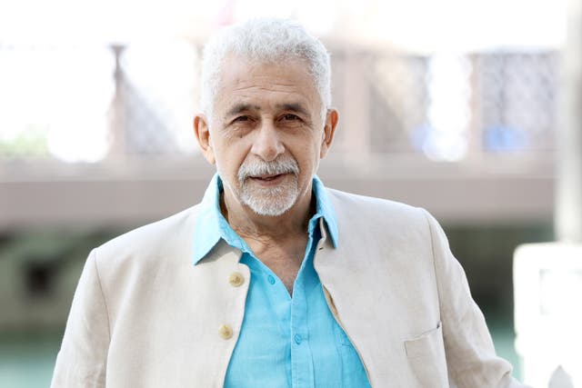 <p>File image: Naseeruddin Shah at a photocall during day three of the 12th annual Dubai International Film Festival in 2015</p>