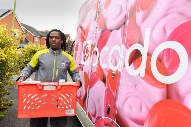 Ocado is to spend up to £5m extra on HGV drivers (Doug Peters/PA)