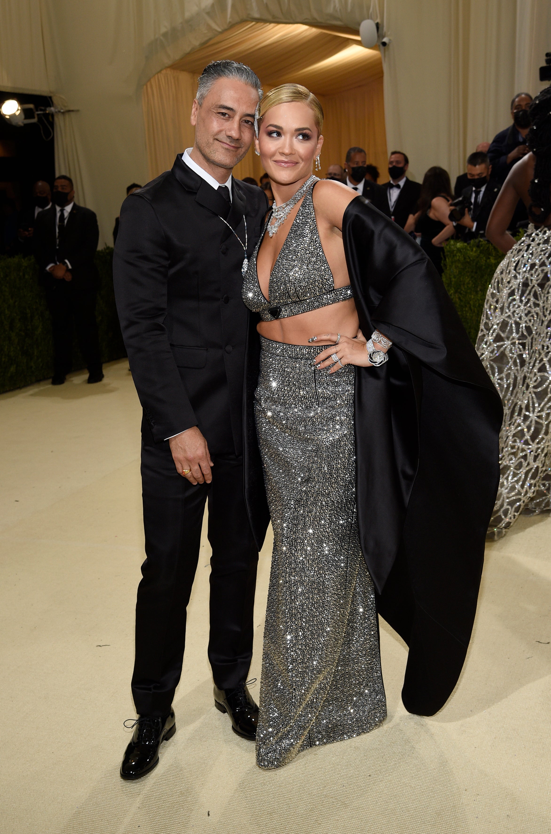 Taika Waititi and Rita Ora attended the Met Gala together (Evan Agostini/Invision/AP)