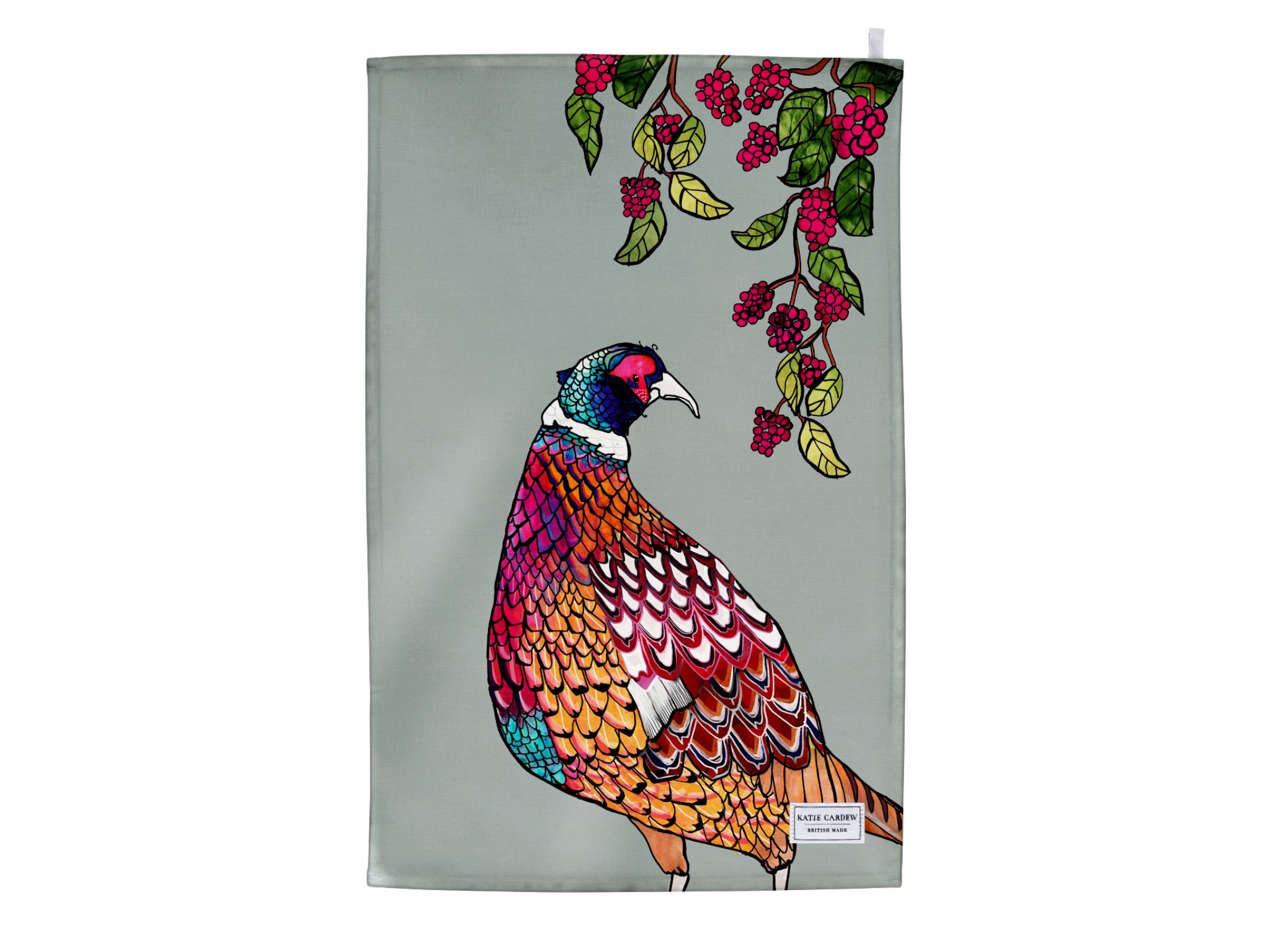 Katie Cardew pheasant tea towel  indybest.jpeg
