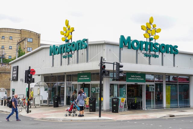 Morrisons’ pension trustees have reached an agreement with suitor CD&R (Ian West/PA)