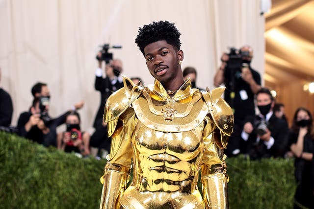 Lil Nas X fans can’t get enough of his three-in-one Met Gala look | The ...