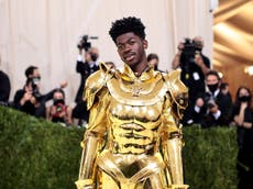 Lil Nas X fans can’t get enough of his three-in-one Met Gala look