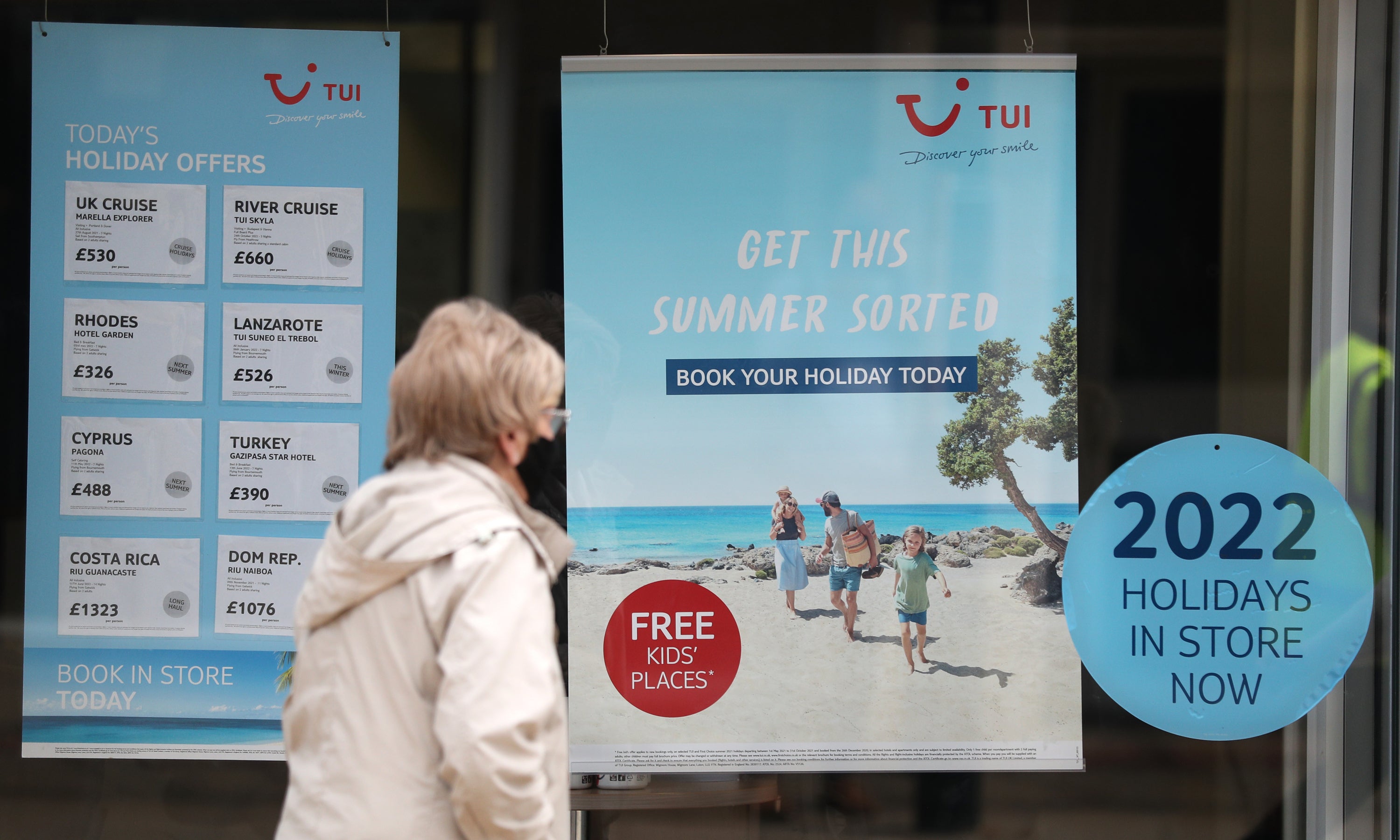 Tui sees bookings improve (Andrew Matthews/PA)