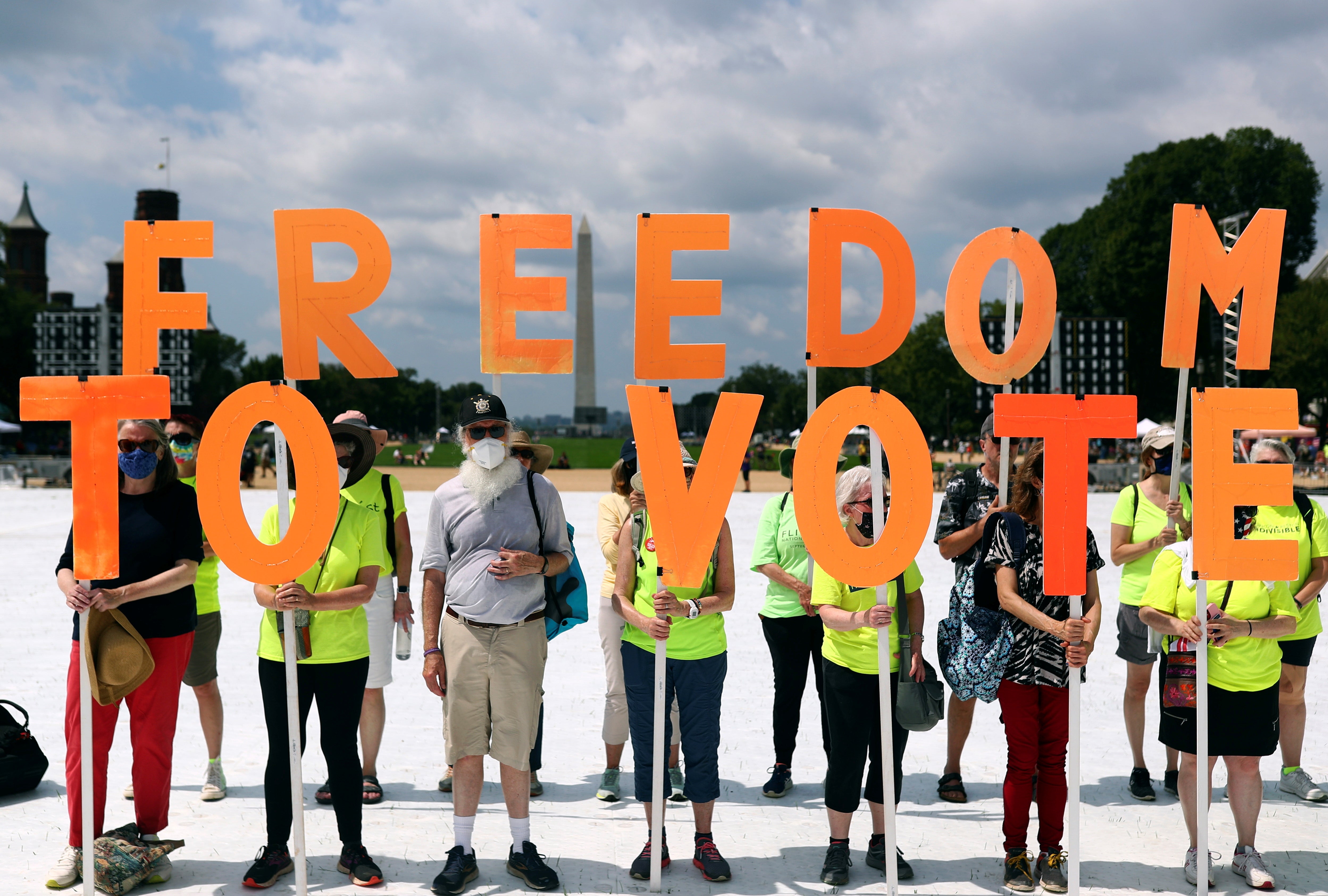 Senate Democrats release ‘compromise’ voting rights bill but face another GOP blockade