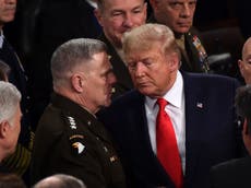 Trump accuses Gen Milley of ‘treason’ after book reveals he promised to warn China before any attacks