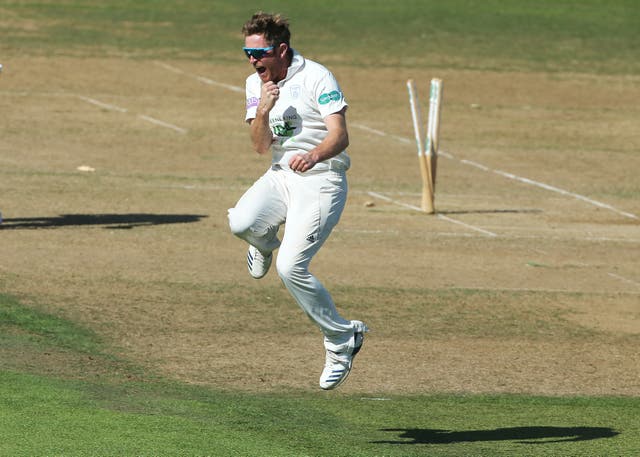 Liam Dawson finished with five for 45 on a dramatic day in Southampton (Mark Kerton/PA)