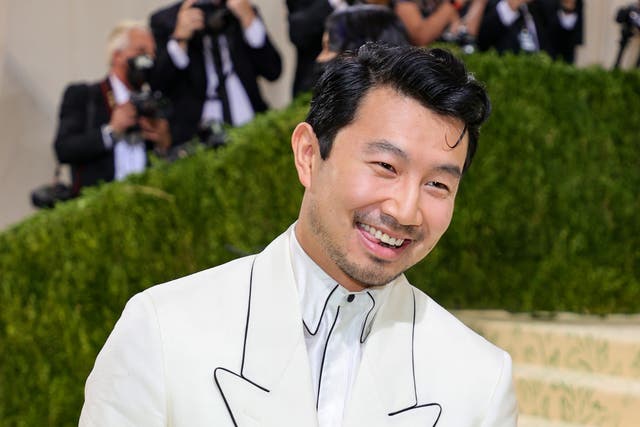 <p>Simu Liu at the 2021 Met Gala</p>