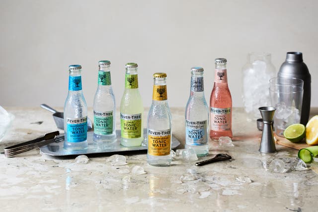 Fever-Tree has enjoyed a boost from supermarket sales over the first half of 2021 (Fever-Tree/PA)