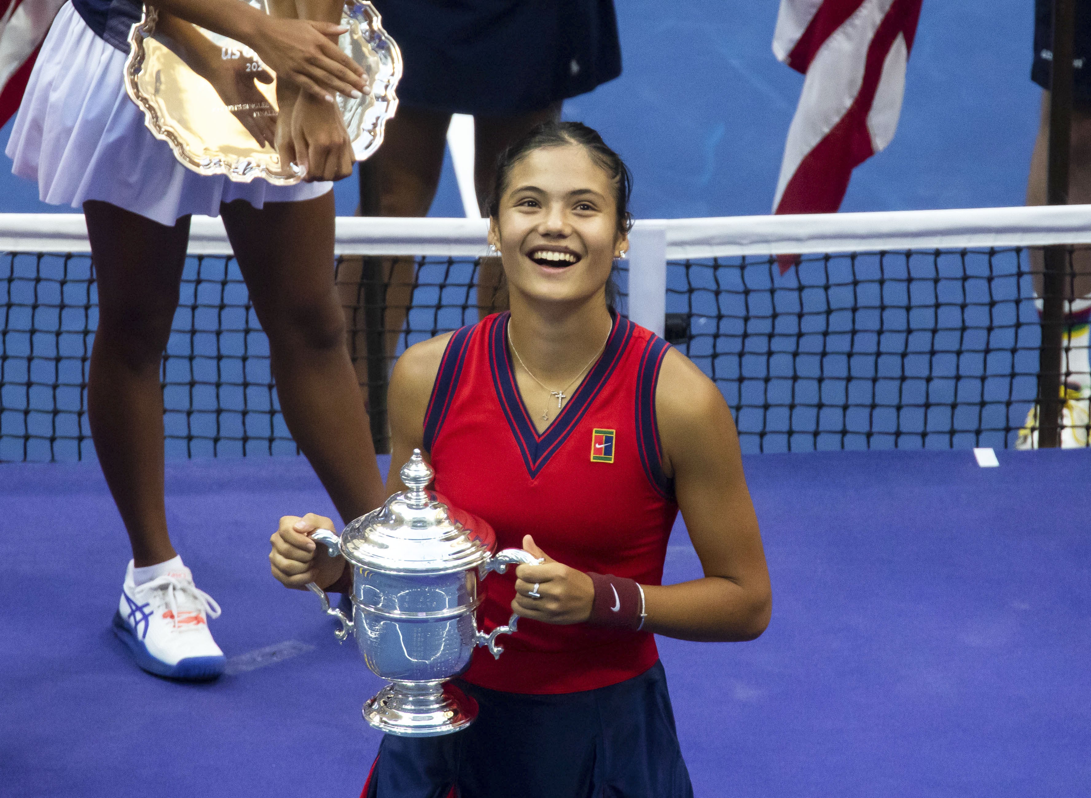 Emma Raducanu is still on cloud nine after her US Open success (Michael Nagle/Xinhua via PA wire)