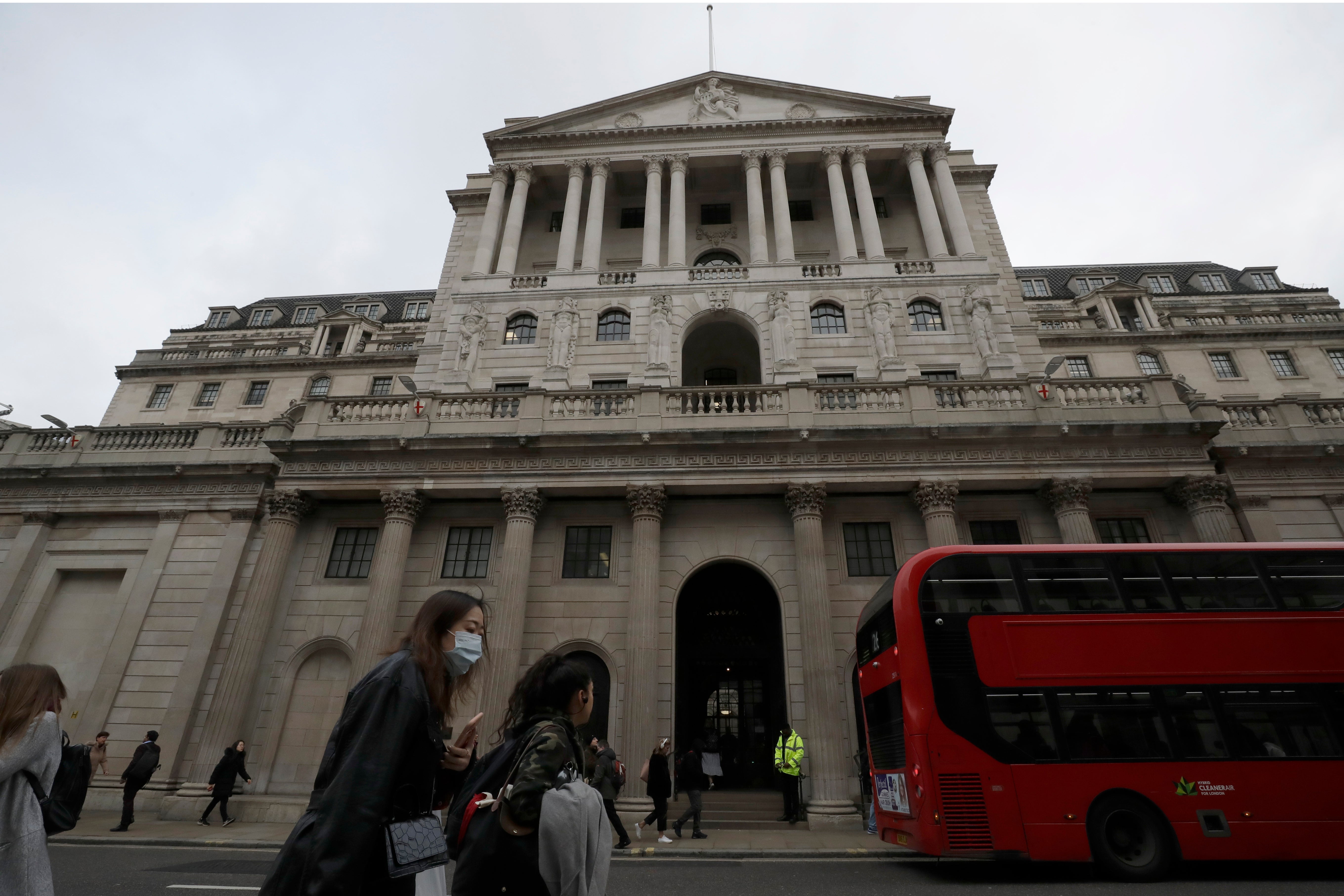 Only 33 per cent of the public express themselves happy with the Bank of England’s performance