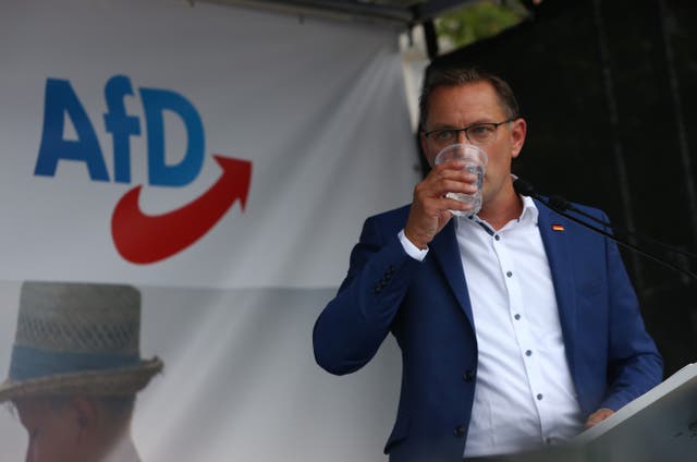 <p>File. Tino Chrupalla, co-lead candidate for the Alternative for Germany (AfD) party embarrassed himself on a children’s TV news program when he couldn’t name a single German poem</p>