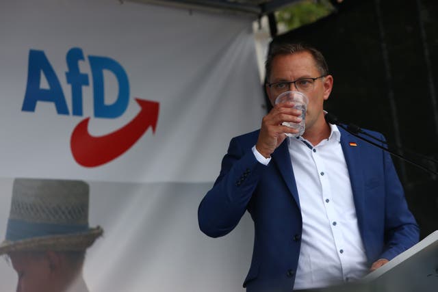 <p>File. Tino Chrupalla, co-lead candidate for the Alternative for Germany (AfD) party embarrassed himself on a children’s TV news program when he couldn’t name a single German poem</p>