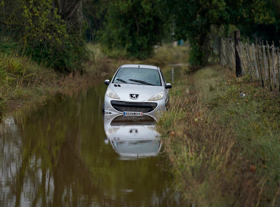FRANCIA-INUNDACIONES